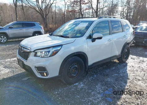 2020 Subaru Forester Limited из США, поврежденный, VIN JF2SKAUC8LH427995